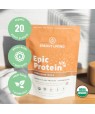 Epic protein organic - Čokoláda a Maca 456g.